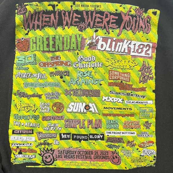 Black 'When We Were Young' Festival Hoodie - Picture 7 of 11